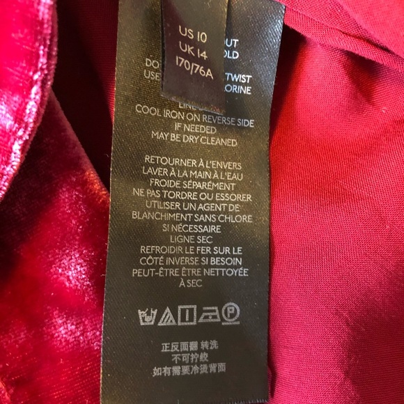 Anthropologie Connie Velvet Minnie Skirt - Picture 8 of 9